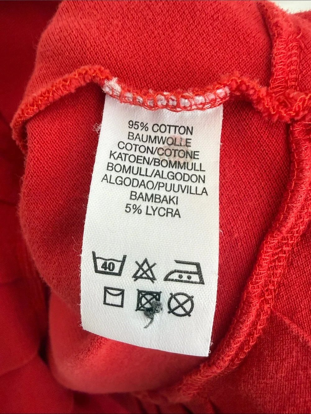 Burberry Kids Red Polo with ruffles with Check Placket